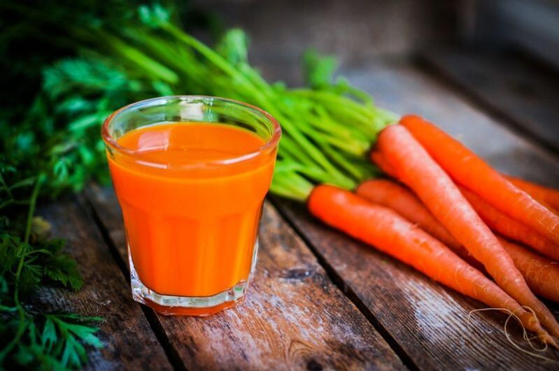 сок от моркови за простатит